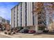 Striking apartment building showcasing modern architecture and convenient parking, perfect for urban living at 1265 Race St # 208, Denver, CO 80206