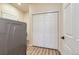 Laundry room with washer, dryer, and extra storage at 804 W 128Th Pl, Westminster, CO 80234