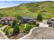 Stunning aerial view of the house showcasing its beautiful landscaping and expansive lot at 188 S Rogers Way, Golden, CO 80401