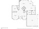 First floor plan with kitchen, living room, dining room, garage and bathroom at 188 S Rogers Way, Golden, CO 80401