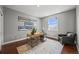 Home office with a modern desk, a comfortable chair, a large window, and natural light at 188 S Rogers Way, Golden, CO 80401