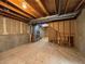 Unfinished basement provides ample space for storage and future customization at 10027 Sylvestor Rd, Highlands Ranch, CO 80129