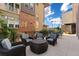 Outdoor patio with seating area, perfect for relaxing or entertaining at 155 S Monaco Pkwy # 114, Denver, CO 80224