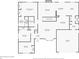 Floor plan of first floor, highlighting bedrooms, bathrooms, kitchen, and living areas at 4621 S Perry Way, Denver, CO 80236