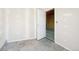 Interior view of a garage with white drywall, ready for your custom design touches at 3580 Locust St, Denver, CO 80207