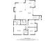 Floor plan showcasing the layout of the home's rooms, including the living room, dining area, and bedrooms at 7082 Silverhorn Dr, Evergreen, CO 80439