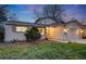 Charming single-Gathering home featuring a well-manicured lawn and an attached garage at 14867 E Pacific Pl, Aurora, CO 80014
