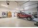 Spacious garage providing parking and storage solutions with well-lit interiors at 670 Portland Rd, Monument, CO 80132