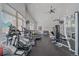 Well-equipped gym with treadmills, ellipticals, weights, and machines for a full-body workout at 5428 Zephyr Ct, Arvada, CO 80002