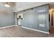 Inviting open floor plan connecting the living room to the updated kitchen at 19192 E Wyoming Pl # 206, Aurora, CO 80017