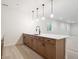 Unfinished basement with wet bar and cabinets at 3826 N Elk St, Aurora, CO 80019