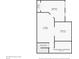 Basement floor plan with lounge, laundry room, and bedrooms at 2067 E Phillips Pl, Centennial, CO 80122