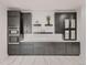 This kitchen features stone countertops, updated appliances, and modern cabinets at 29780 E 162Nd Ave, Brighton, CO 80603