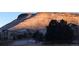 Beautiful mountain views from this neighborhood with snow-dusted landscape at 6013 Eldora St, Golden, CO 80403