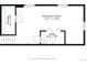 Floor plan of basement recreation room, storage and utility rooms at 11035 E Berry Ave, Englewood, CO 80111