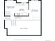 Floor plan featuring a kitchen, dining area, breakfast nook and hall at 11035 E Berry Ave, Englewood, CO 80111