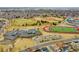 The property offers convenient access to baseball fields, football fields, and a school, enhancing community and recreational opportunities at 14425 E 50Th Ave, Denver, CO 80239