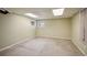 Finished basement room with neutral walls and flooring at 2771 W 38Th Ave, Denver, CO 80211