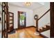 Elegant entryway with hardwood floors and a grand staircase at 2771 W 38Th Ave, Denver, CO 80211