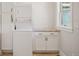 Convenient laundry room with stackable washer and dryer at 2771 W 38Th Ave, Denver, CO 80211