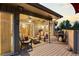 Outdoor deck features patio furniture and grill, perfect for outdoor entertaining at 7841 Deertrail Dr, Parker, CO 80138