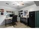Well-lit home office with large window and neutral decor at 7841 Deertrail Dr, Parker, CO 80138