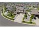 Aerial view of a beautiful suburban home with a well-manicured lawn and lush landscaping at 7380 S Shady Grove Way, Aurora, CO 80016