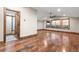 Bright bathroom features a modern shower and views at 7113 Echo Hills Club Rd, Larkspur, CO 80118