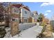 Charming multi-level home with a combination of stone and siding exterior at 23500 E Alamo Pl # B19, Aurora, CO 80016