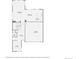 This floorplan features a living room, dining area, kitchen, foyer, garage, and room at 10910 Touchstone Loop, Parker, CO 80134