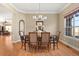 Cozy dining room with large window offering natural light and scenic views at 14958 Wistera Way, Broomfield, CO 80023