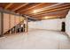 Unfinished basement offering plenty of space to create your dream living area at 4834 S Wenatchee St, Aurora, CO 80015