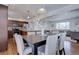 Open concept kitchen with stainless steel appliances and granite countertops at 12866 E Ohio Ave, Aurora, CO 80012