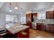 Modern kitchen with granite countertops and ample cabinetry at 12866 E Ohio Ave, Aurora, CO 80012