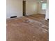 Spacious living room with hardwood floors, waiting for your personal touch to make it home at 16180 E Flora Pl, Aurora, CO 80013