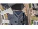 Drone view of rooftop solar panel array at 17213 W 93Rd Pl, Arvada, CO 80007