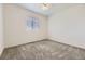 Bedroom with ceiling fan and carpet at 14074 Yellow Tip Dr, Parker, CO 80134