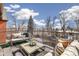 Inviting balcony with comfortable seating and views at 3015 Lowell Blvd, Denver, CO 80211