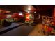 Finished basement offers a cozy space, complete with a stage and seating area at 3015 Lowell Blvd, Denver, CO 80211