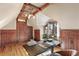 Bright office with vaulted ceilings, wood trim, and a view at 3015 Lowell Blvd, Denver, CO 80211