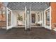 View of enclosed porch with decorative features and backyard view at 3015 Lowell Blvd, Denver, CO 80211
