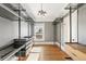 Bright walk-in closet with gray walls, natural light, and shelving units at 3015 Lowell Blvd, Denver, CO 80211