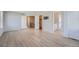 Spacious bedroom featuring lots of light, hard flooring, and multiple entry points at 20521 E Bellewood Pl, Aurora, CO 80015