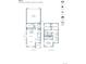 Floor plan for 3 bedroom, 2.5 bath house with 2-car garage and office at 6225 N Nepal Ct, Aurora, CO 80019