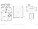 Detailed floor plan of the first floor, garage and shed layout at 4465 S Bannock St, Englewood, CO 80110