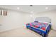 Neutral bedroom with comfortable carpet flooring and a window for natural light at 4945 Perry St, Denver, CO 80212
