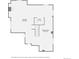 Floor plan of the basement with utility room and exercise room at 19748 E Pinewood Dr, Aurora, CO 80016