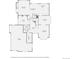Main floorplan shows the kitchen, dining room, living room, office, garage, laundry room and bathrooms at 19748 E Pinewood Dr, Aurora, CO 80016