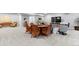 Finished basement area with stylish decor and seating, offering a comfortable and versatile living space at 2020 Sagerock Dr, Castle Pines, CO 80108