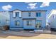 Two-story house with light blue siding and deck at 3484 N Irvington St, Aurora, CO 80019